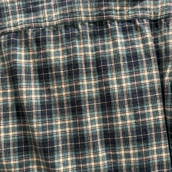 Red Head Men’s Flannel, Teal Plaid, Button Down, Long Sleeve Shirt- size XL - Picture 3 of 6